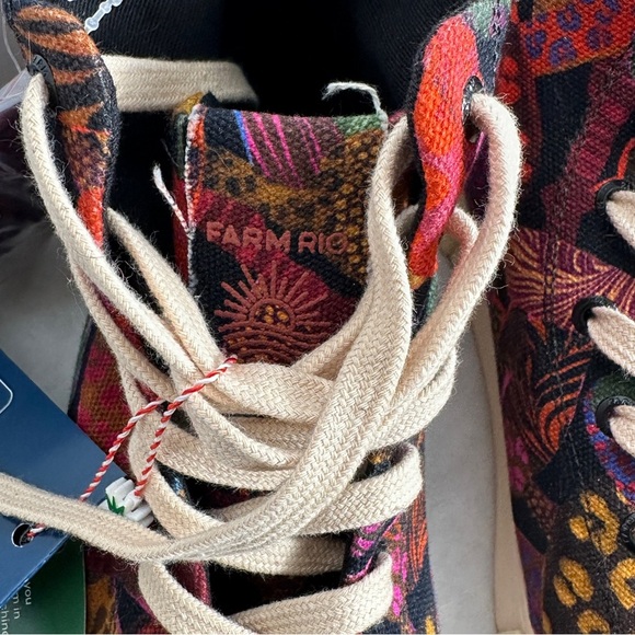 NWT FARM Rio Colorful High-Top Women's Sneakers Size 11/EUR 43 - Picture 3 of 12